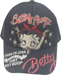 キャップ CAP ベティブープ BBN-2530-1黒