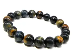 ブルータイガーアイ ブレスレット 10mm パワーストーン ブレスレット メンズ レディース 天然石 数珠 アクセサリー