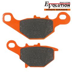 ブレーキパッド EV-351HD エボリューション バイク用 セミメタルパッド 交換 補修 ブレーキ フロント用 アドレスV50 アドレスVチェーン スズキ ブレーキパット パッド パット メンテナンス 前方 前輪 前 1キャリパー 2枚セット 低ダスト