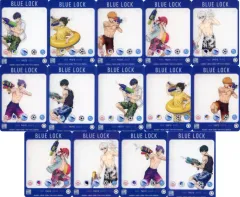 【中古】キャラカード 全14種セット 「ブルーロック×ユネッサン お風呂の監獄ユネッサン ～お風呂の監獄で一番楽しむ最強のエゴイストになろう～ トレーディングSNS風カード」