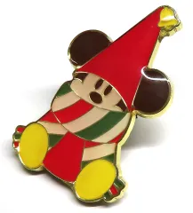 【中古】バッジ・ピンズ リルリンリン(赤) ピンバッジ 「ディズニー・クリスマス2022」 東京ディズニーランド限定 ジャングルカーニバル ゲーム景品