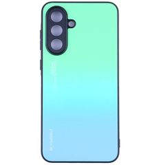 Galaxy A36 5G ケース SC-54F グラデーション ハイブリット ケース 【Color】グリーン・スカイ