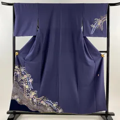 翠山工房 落款 セット 辻ケ花 辻ヶ花 袋帯 辻が花 付け下げ 青 紫 絞り 辻ケ花 辻が花 辻ヶ花 セット 訪問着 翠山工房 紫 袋帯 落款