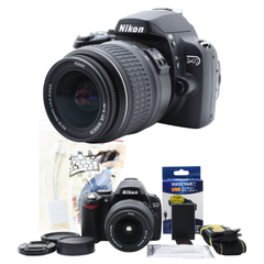【動作確認済み】 Nikon D40 / AF-S NIKKOR 18-55mm F3.5-5.6 GⅡ ED デジタル一眼レフカメラ　シングルレンズセット