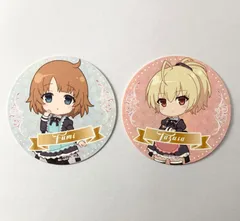 【まとめ売り】 アサルトリリィ 二川二水 安藤鶴紗 コースター and GALLERY コラボカフェ 2枚セット