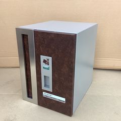 宅配ボックス 壁面埋め込みタイプ　W-BOX　ダイヤル錠付き　正面右吊元＝背面左吊元　カラー錆茶