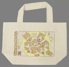 【中古】雑貨 BTS(防弾少年団) TinyTAN Dynamite ミニトート～メインビジュアル柄～(ナチュラル/キャラ寝そべり) 「TinyTAN FUN PARK」 ミニゲーム CHOICE MUSIC A賞