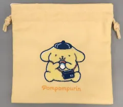 【中古】バッグ 12.ポムポムプリン 巾着 「サンリオ当りくじ サンリオキャラクターズ当りくじ」