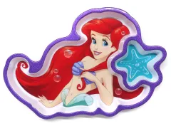 【中古】皿・ボウル アリエル プラスチックプレート 「ディズニー」