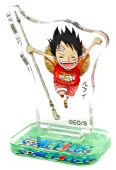 【中古】アクリルスタンド・アクリルパネル モンキー・D・ルフィ 「ワンピース アクリルminiフィギュア ～The childhood of the “OP” characters～ 第4弾」