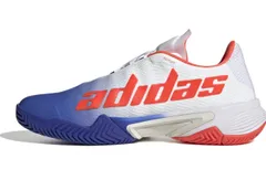[アディダス] テニスシューズ バリケード テニス メンズ ルシッドブルー/コアブラック/ソーラーレッド(HQ8917)