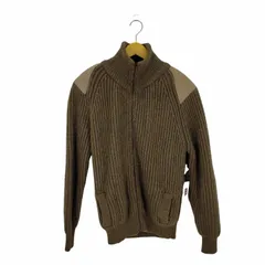 ポールスチュアート Paul Stuart エルボーパッチ ウールニット メンズ  Mのサムネイル