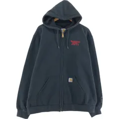 古着 カーハート Carhartt スウェットフルジップパーカー メンズL相当/eaa490447