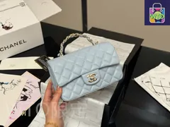 【今日WTO】Chanel Mini CF Handle Bag / シャネル ミニ CF ハンドル バッグ-WTO輸入-ULE10