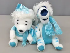 ディズニーストア ぬいぐるみ2体まとめセット ウィンターマジック ティガー/プーさん 未使用 2504LR122