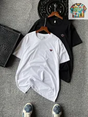 【今日WTO】Prada 小仆人 Briefcase 玉蚕糸 円領 T シャツ (Style 5505)-OD77
