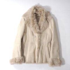 極美品 レコパン イタリア製 カシミヤ100% リアルファー ニット
