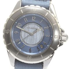 シャネル CHANEL H4338 J12 G.10 デイト 自動巻き メンズ美品_875556