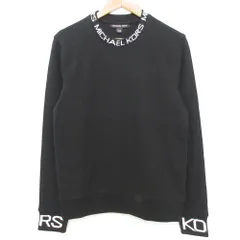 【希少品】マイケルコース MKロゴ 裏起毛 トレーナー M ブラック ほぼ未使用 希少品】マイケルコース MKロゴ 裏起毛 トレーナー M ブラック