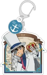 【中古】キーホルダー 怪盗キッド(A) 「名探偵コナン トレーディングダブルパーツアクリルキーホルダー 船乗り」