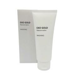 {正規品}ナトューラ EXO GOLD 洗顔料 100g｜エクソソーム×金配合｜濃密泡で毛穴汚れすっきり｜コメ発酵液・ヒアルロン酸配合｜日本製フェイスウォッシュ
