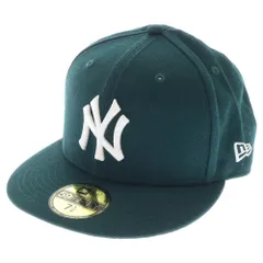 NEW ERA (ニューエラ) 59FIFTY New York Yankees 75th World Series ニューヨークヤンキース ベースボールキャップ グリーン 7 3/8 58.7cm