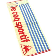 루콕 스포츠 타월 베이지 브랜드 le coq sportif