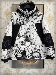 UABONI*Paris ダウンジャケットユアボニパリ高級刺繍 女王蜂