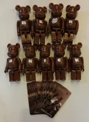 MEDICOMTOY BE@RBRICK BASIC/茶/全9体セット SERIES12