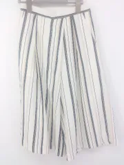 ◇ ROPE PICNIC ロペピクニック ショート ハーフ パンツ サイズ38 ホワイト ネイビー系 ベージュ系 レディース E  【1304120012066】