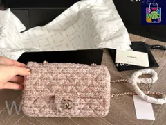 【今日特価】Chanel シャネル ニットcf ボックス付き 仙女カラー