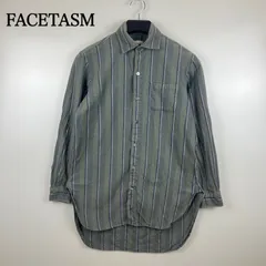 FACETASM 00s archive flannel stripes L/S shirts F JM-SH-M08 ファセッタズム アーカイブ ネルシャツ 長袖 ストライプのサムネイル