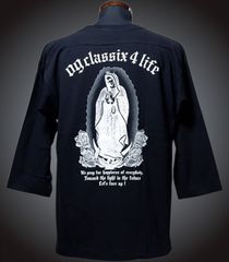 OG Classix オージークラッシックス 3/4スリーブ フットボールTee (MARIA 4 LIFE) 6.2oz. FOOTBALL T-SHIRTS カラー：ブラック 6,380円(内税)