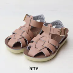 【新品・未使用】saltwater（ソルトウォーター） shark latte  size5-12 靴 キッズ サンダル
