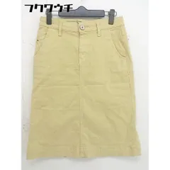 ◇ DOUBLE STANDARD CLOTHING ダブル スタンダード クロージング 膝丈 タイト スカート サイズ38 イエロー レディース  【中古】 【1109080008810】のサムネイル