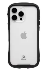 iFace Reflection iPhone 16 Pro Max ケース クリア 強化ガラス(ブラック)【アイフェイス iphone16promax ケース アイフォン16プロマックス カバー スマホケー [ブラック・iPhone16 Pro Max専用]