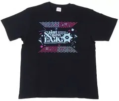 【中古】衣類 イベントロゴ Tシャツ ブラック フリーサイズ 「ラブライブ!サンシャイン!! Saint Snow 1st GIG ～Welcome to Dazzling White Town～」