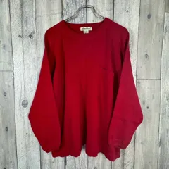 OLD Eddie Bauer 90s エディーバウアー Vガゼット ラグラン ニット セーター レディース L サイズ