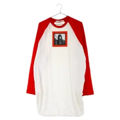 GIVENCHY (ジバンシィ) 17AW フロント刺繍ロング丈クルーネック長袖Tシャツ 17W7269651 ホワイトのサムネイル