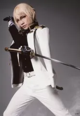 【中古】生写真(男性) 三浦宏規(髭切)/膝上・キャラクターショット/1部衣裳/DVD・BD「ミュージカル『刀剣乱舞』～つはものどもがゆめのあと～」公式通販3社予約特典撮り下ろし写真