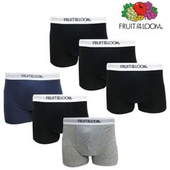 FRUIT OF THE LOOM フルーツオブザルーム ボクサーパンツ 3枚セット コットン 無地 シンプル メンズ ブランド 下着 パンツ インナー