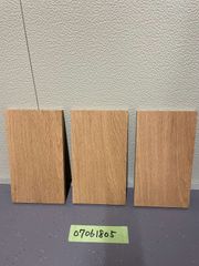 ホワイトオーク　楢板【縦300mm×横170mm×厚20mm】3枚セット　端材　無垢板　板　DIY　材木　木材　07061805
