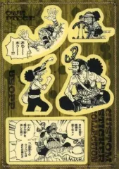 【中古】シール・ステッカー ウソップ 「ワンピース カスタムステッカーコレクション」 ジャンプショップ SUMMER JUMP COLLECTION 2023グッズ