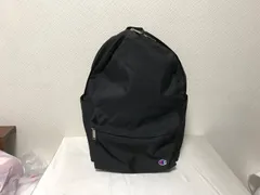 本物チャンピオンChampionナイロンキャンバスリュックバッグトラベルビジネスバックパックメンズレディースサーフアメカジミリタリーストリートスケーターワークビジネススーツモードゴルフドレス旅行黒ブラック