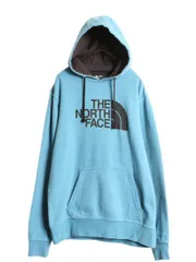 【お得なクーポン配布中!】 ノースフェイス プリント スウェット フード パーカー メンズ М / The North Face 裏起毛 トレーナー プルオーバー アウトドア ツートン