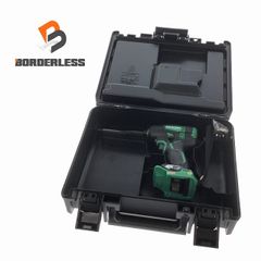 ☆美品☆HITACHI 日立工機 18V コードレス静音インパクトドライバ WHP18DBL 本体+ケース付 充電式 バッテリー式 97484