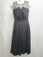 ◇ ⊂ laboratory work ラボラトリーワーク ノースリーブ ロング丈 ワンピース サイズM ブラック レディース P  【1409250025358】