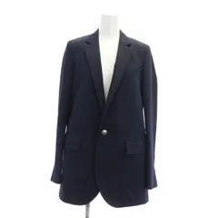 ザ リラクス THE RERACS 22AW テーラードジャケット シングル 1B 総裏地 36 紺 ネイビー /MF ■OSのサムネイル