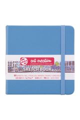 441831 T9314-214M レイクブルー 12×12cm 絵を描く手帳 アートクリエーションスケッチブック Japan) ターレンスジャパン(Talens
