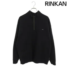 ゴッドセレクショントリプルエックス ロゴワッペンハーフジップ